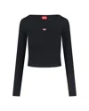 Diesel Black T-ballet-d Long Sleeve T-shirt