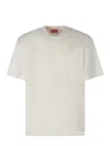 Diesel T-madjust-tr Cotton T-shirt In White
