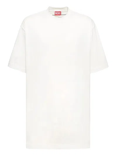 Diesel T-shirt T-boggy-megoval-d In White