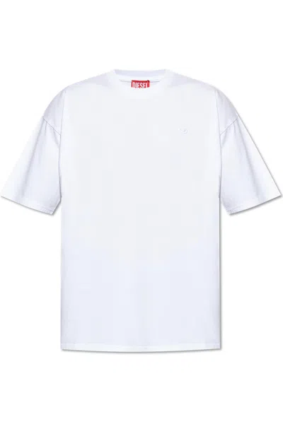 Diesel T-shirt `t-boxt-t24` In White