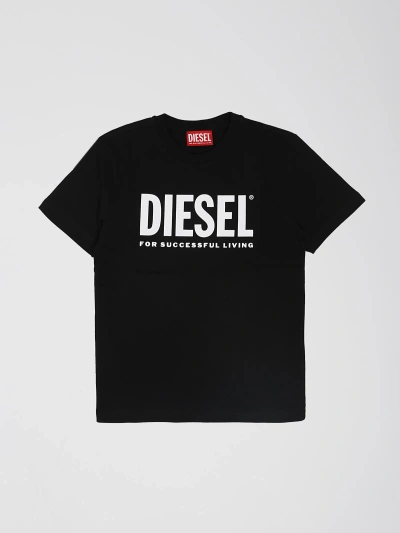 Diesel Kids' T-shirt T-shirt In Nero