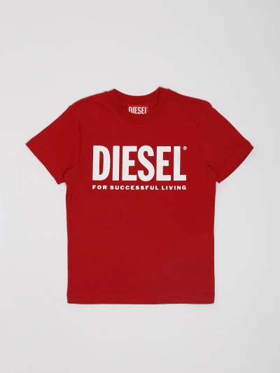 Diesel Kids' T-shirt T-shirt In Rosso