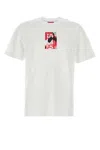 Diesel Mens 100 T-just-n11 Branded-print Cotton-jersey T-shirt In White