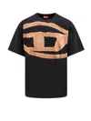 Diesel Men T-boxt-bleach T-shirt With Print