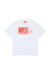 Diesel Thide Over T-shirt In White