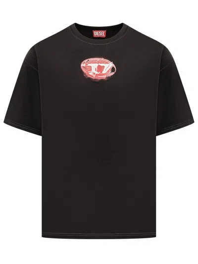 Diesel T-shirt With Logo In Xx