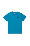 Diesel T-shirt With Logo In Blue