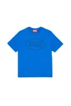 Diesel Logo-print T-shirt In Blue
