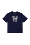 Diesel T-shirt With Logo In Blue
