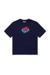 Diesel Logo-print T-shirt In Blue
