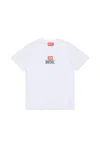 Diesel D- Logo-print T-shirt In White