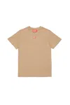 Diesel Tjustr7 T-shirt In Brown
