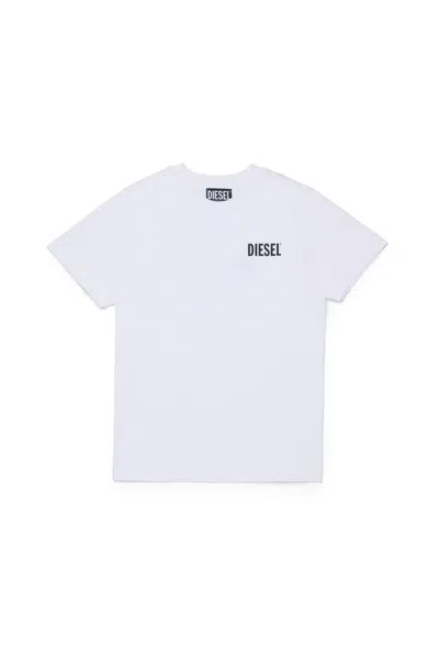 Diesel T-shirt With Logo In White