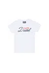 Diesel Sequin T-shirt In White