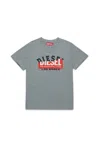 Diesel Willy T-shirt In Grey