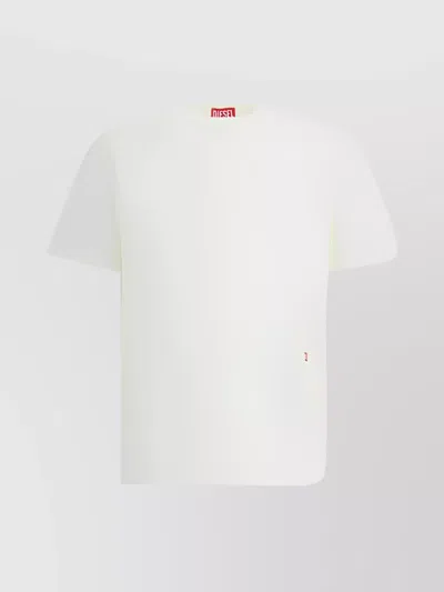 Diesel T-shirt With Side Slits For Movement