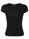 Diesel T-angie Cotton Crew-neck T-shirt
