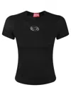 Diesel Black T-uncutie-long-od T-shirt
