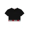 Diesel Irma-d-core Black T-shirt In Black