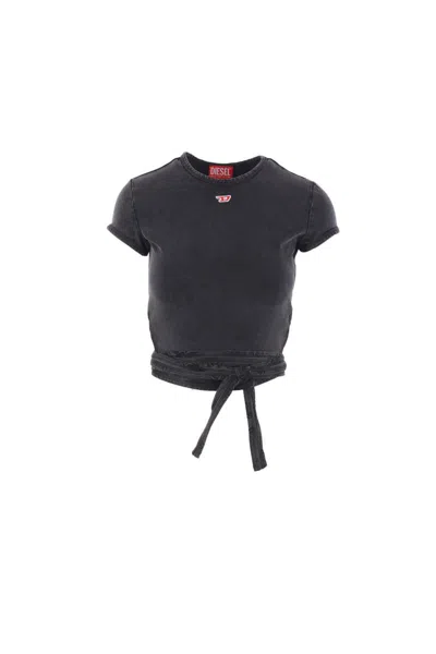 Diesel T-shirts And Polos In Black