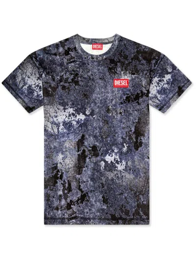 Diesel T-shirts And Polos In Gray