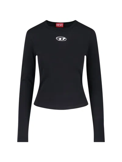 Diesel T-shirts And Polos In Black