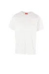 Diesel T-shirt In White Cotton With Logo In White