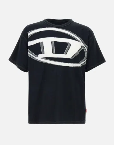 Diesel T-shirts And Polos In Black