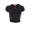 Diesel Short-sleeved T-shirt In Black