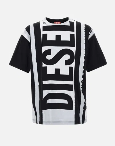 Diesel T-shirts And Polos In Black