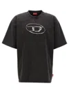 Diesel T-boxt-q22 T-shirt Black In Black