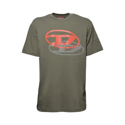 Diesel T Shirts And Polos In Green