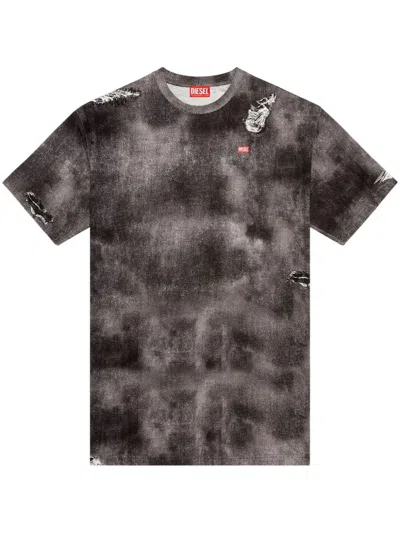Diesel T-shirts And Polos Grey