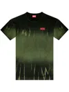 Diesel Mens 5dra T-boxt-r3 Crewneck Cotton-jersey T-shirt Xs In Multicolor