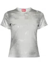 Diesel T-uncutie -long-q5 T-shirt In Multicolor