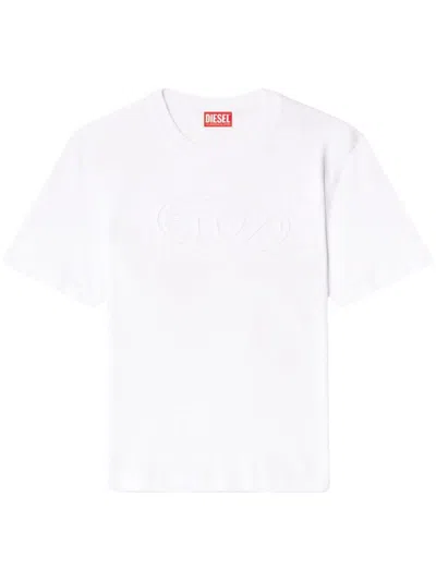 Diesel T-shirt With Small T-boxt-k2 Logo In Multicolor