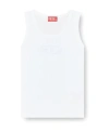 Diesel White T-lynys-od Tank Top In Multicolor