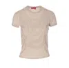Diesel T-shirts And Polos In Neutral