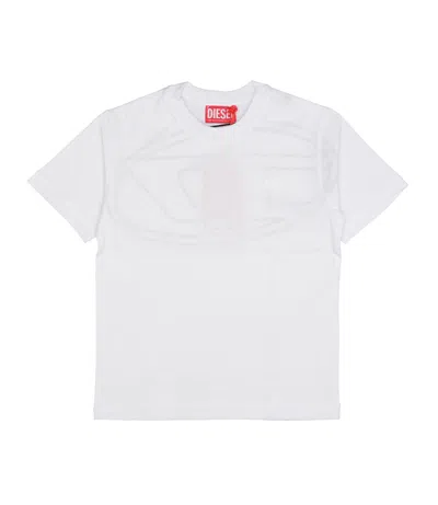 Diesel Kids'  T Shirts And Polos White