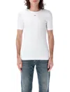 Diesel D-ribber-n T-shirt In White
