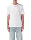 Diesel T-madjust-tr Cotton T-shirt In White