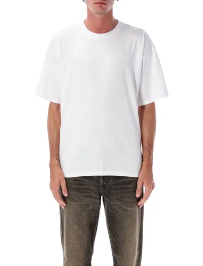 DIESEL DIESEL T SHIRTS AND POLOS WHITE