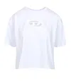 Diesel T Shirts And Polos White In Animal Print