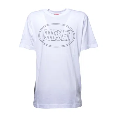 Diesel T Shirts And Polos In White