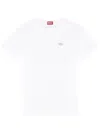 Diesel T-boxt-k18 Organic Cotton T-shirt In White