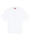 Diesel T-shirt With Small T-boxt-k2 Logo In White