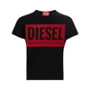 Diesel Black T-malun T-shirt In Black