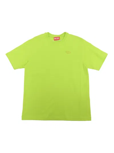 Diesel Kids' T-shirts In Green