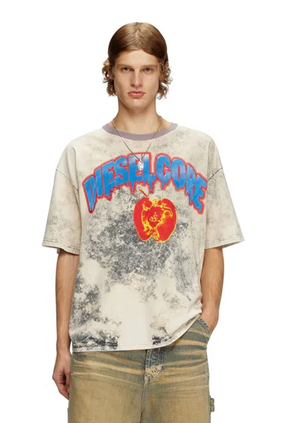 Diesel T-shirts In Grey