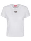 Diesel T-regs-od-q1 Tshirtr In White